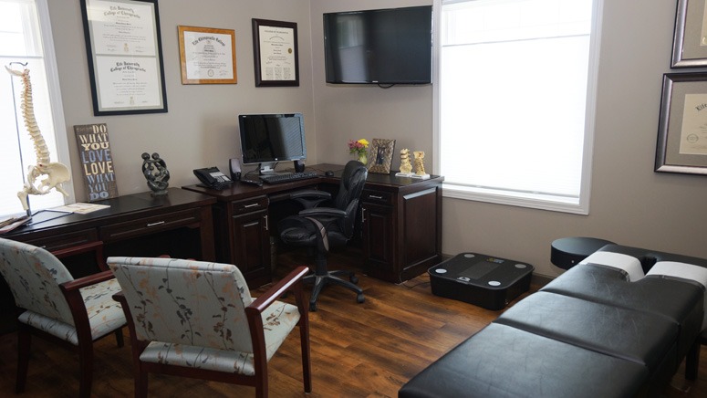 Chiropractor Office and Exam Room
