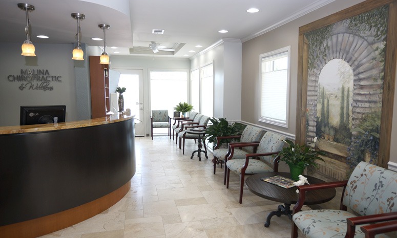 Malina Chiropractic Waiting Room