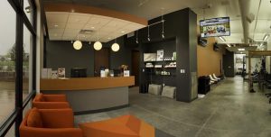 Stained Concrete chiropractic design