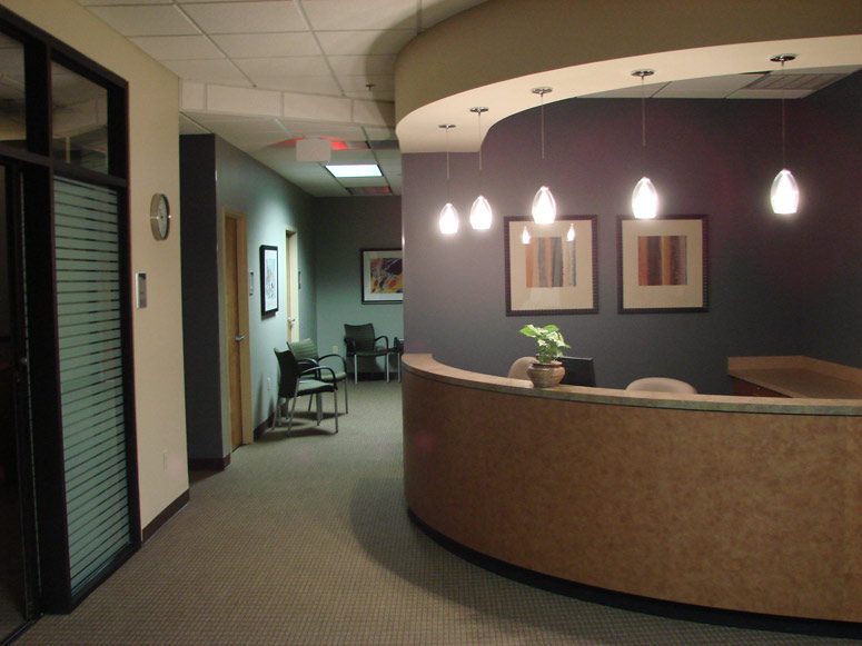 Chiropractic Office Lobby Redesign